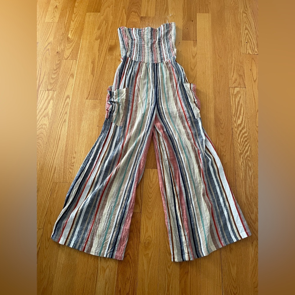 Angie Multicolor Striped Jumpsuit